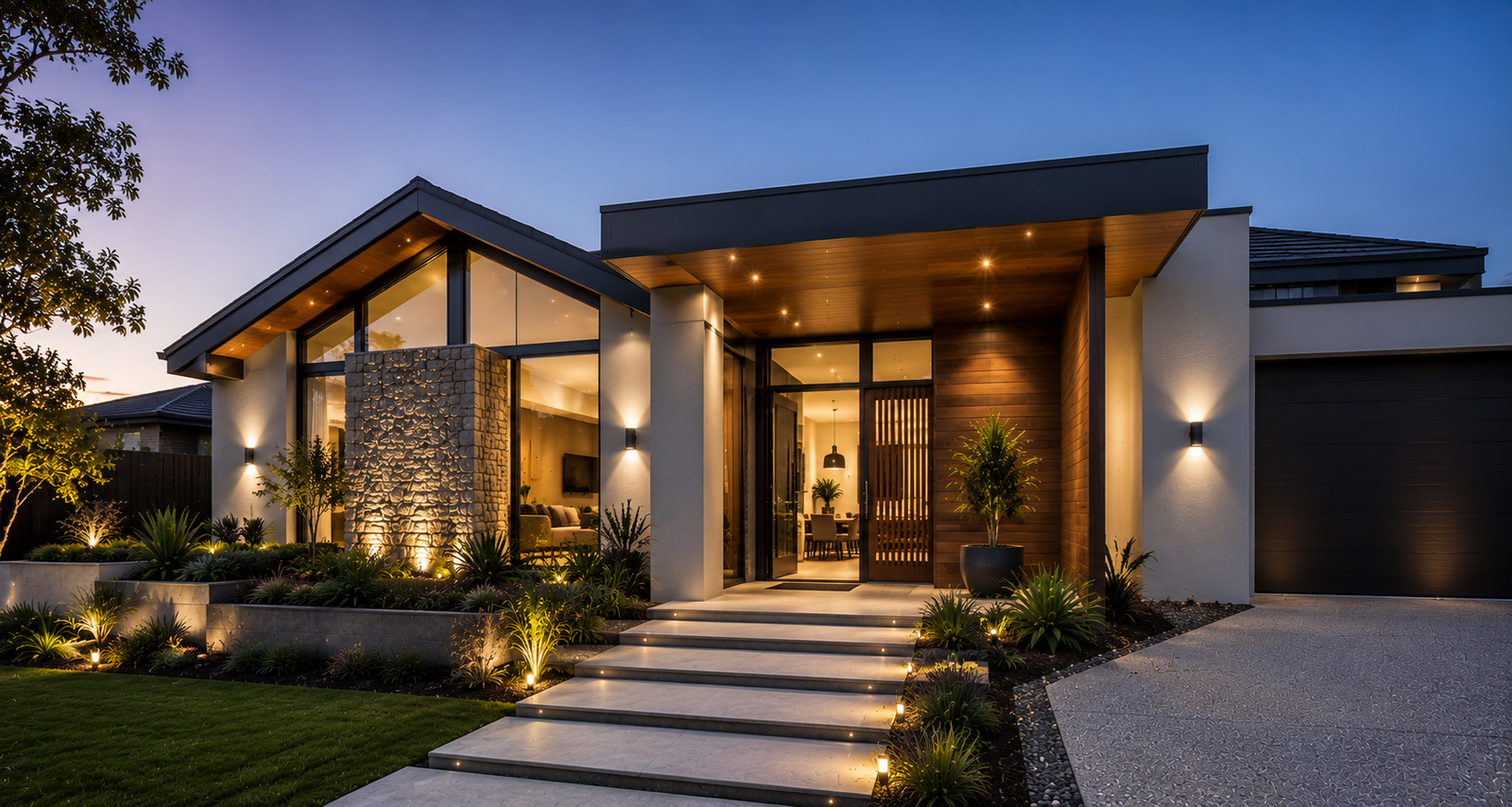 Custom Home Exterior